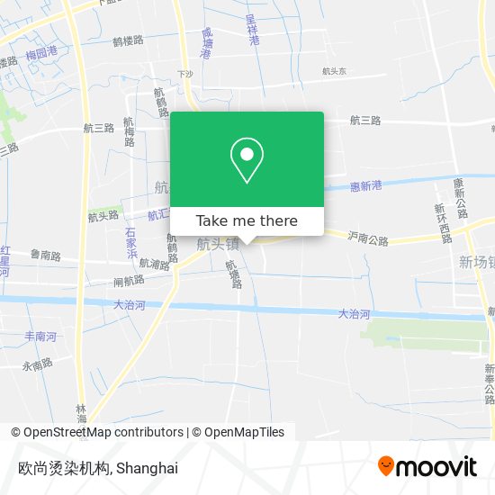 欧尚烫染机构 map