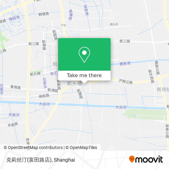 克莉丝汀(富田路店) map