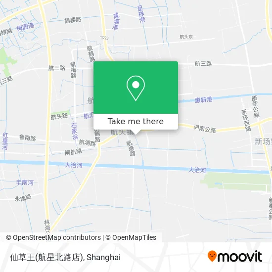 仙草王(航星北路店) map