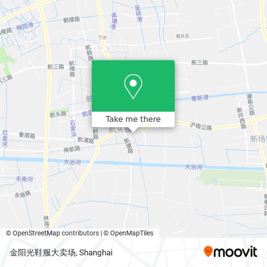 金阳光鞋服大卖场 map