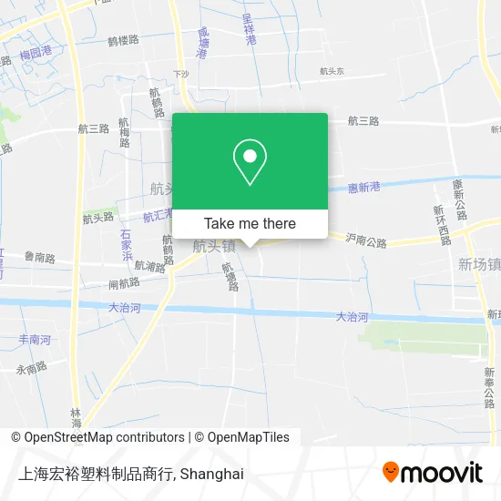 上海宏裕塑料制品商行 map