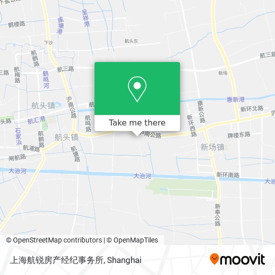 上海航锐房产经纪事务所 map