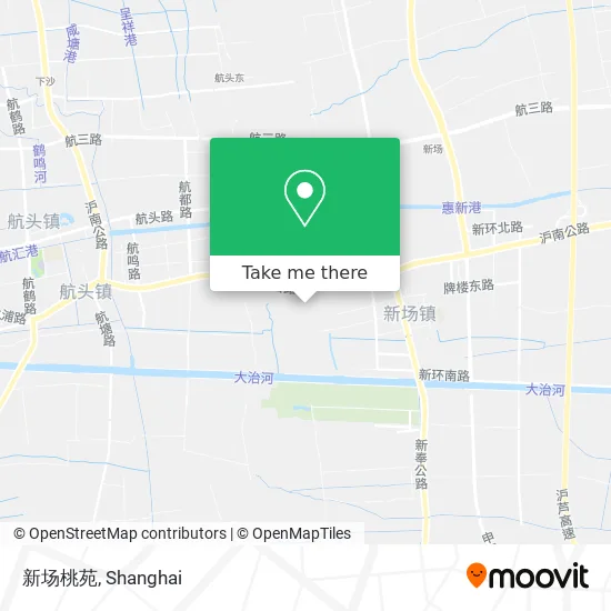 新场桃苑 map