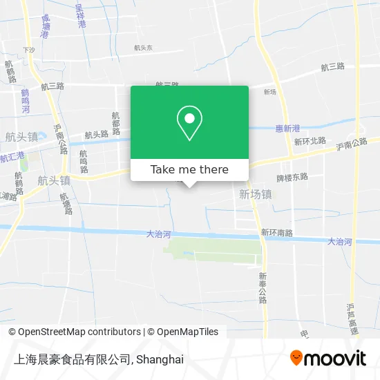 上海晨豪食品有限公司 map