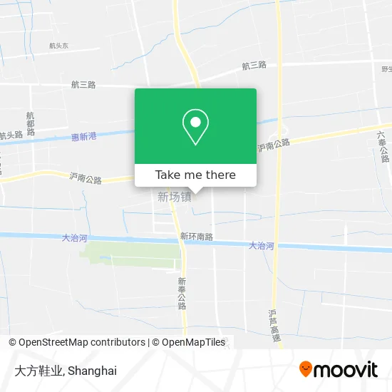 大方鞋业 map