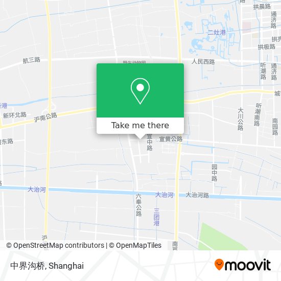 中界沟桥 map