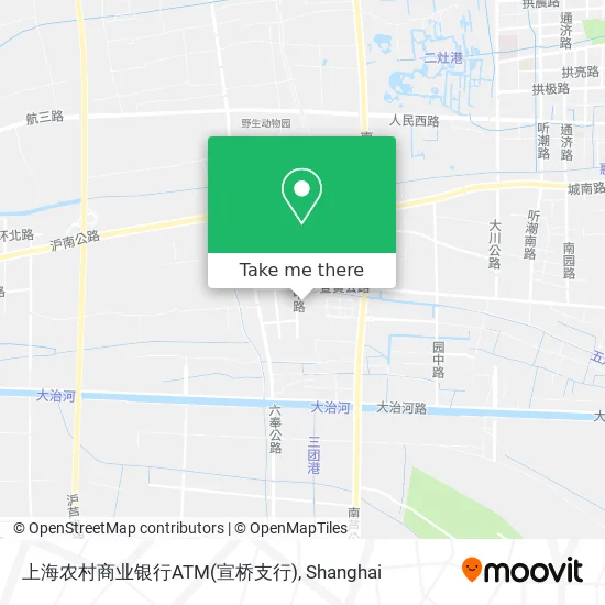 上海农村商业银行ATM(宣桥支行) map