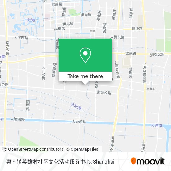 惠南镇英雄村社区文化活动服务中心 map