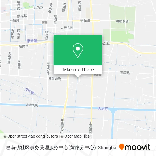惠南镇社区事务受理服务中心(黄路分中心) map