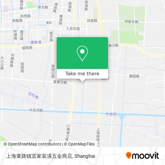 上海黄路镇宜家装潢五金商店 map