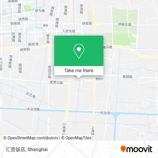 汇贤饭店 map