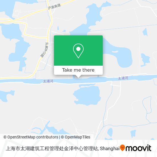 上海市太湖建筑工程管理处金泽中心管理站 map
