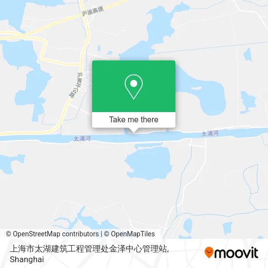 上海市太湖建筑工程管理处金泽中心管理站 map