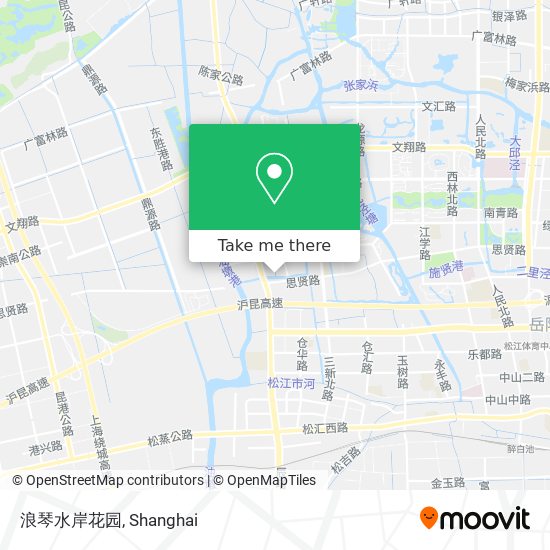 浪琴水岸花园 map