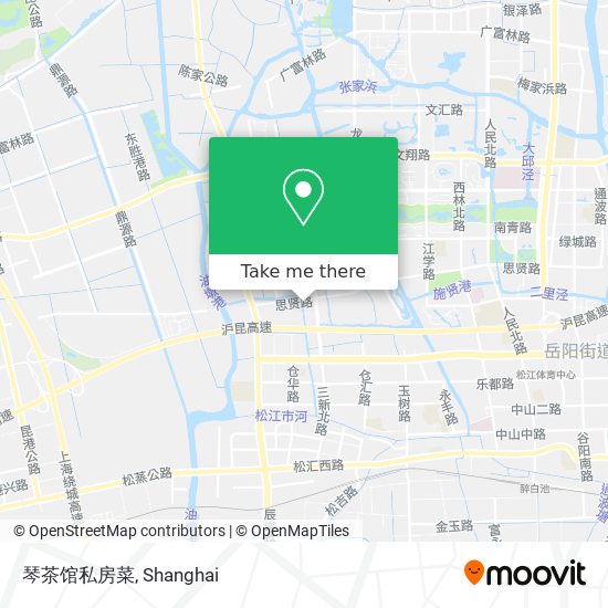 琴茶馆私房菜 map