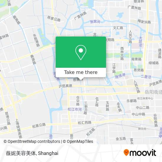 薇妮美容美体 map