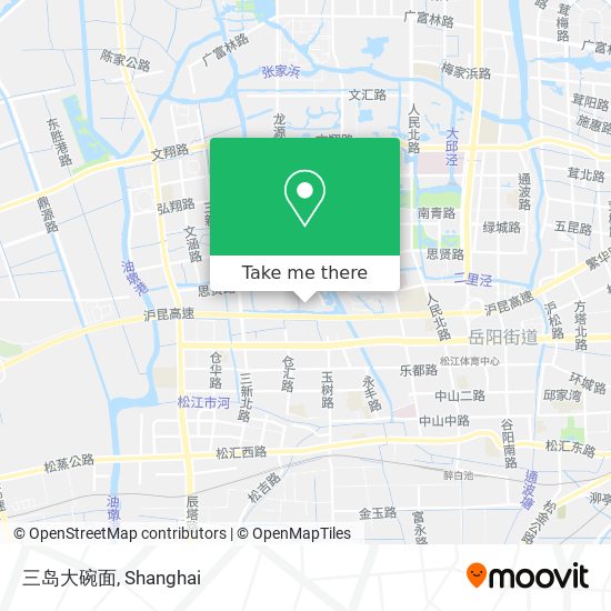 三岛大碗面 map