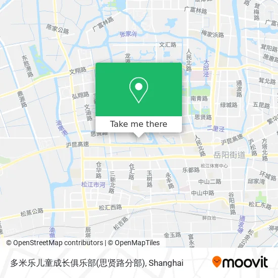 多米乐儿童成长俱乐部(思贤路分部) map