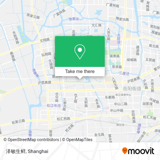 泽敏生鲜 map