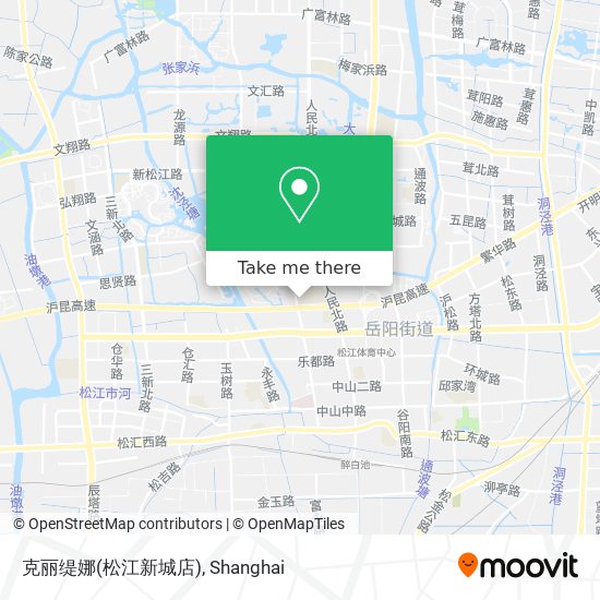 克丽缇娜(松江新城店) map