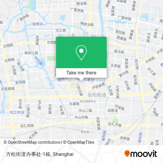 方松街道办事处-1栋 map
