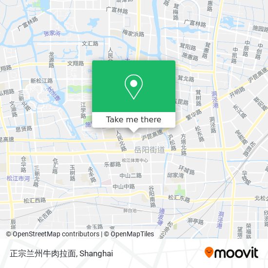 正宗兰州牛肉拉面 map