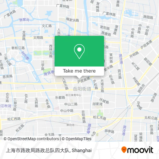 上海市路政局路政总队四大队 map
