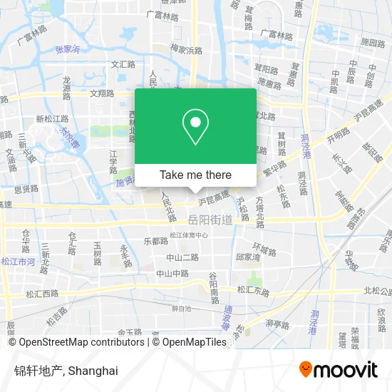 锦轩地产 map