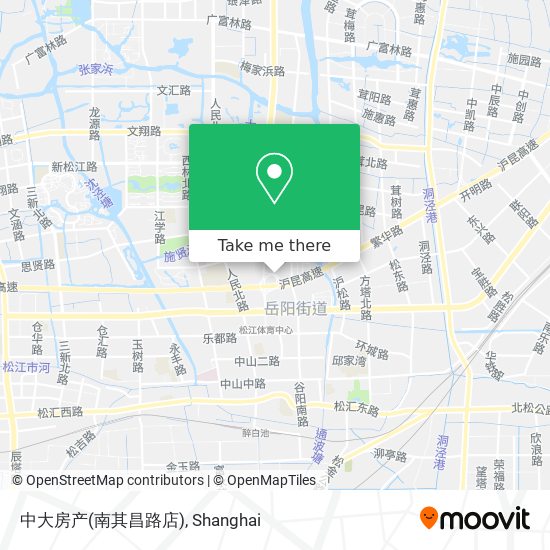 中大房产(南其昌路店) map