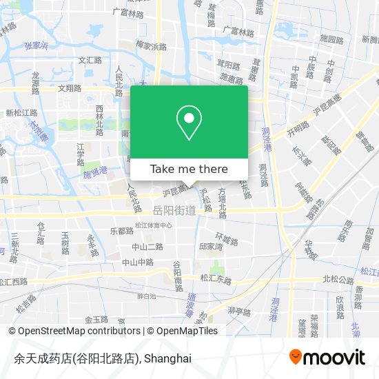 余天成药店(谷阳北路店) map