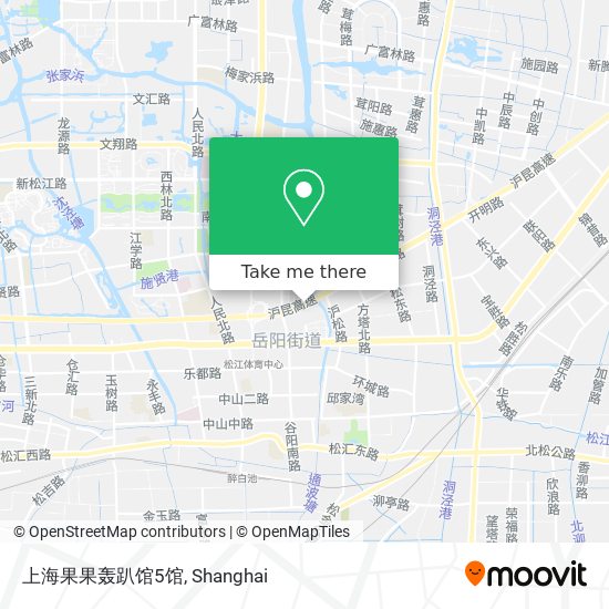 上海果果轰趴馆5馆 map