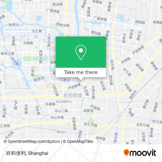 祥和便利 map