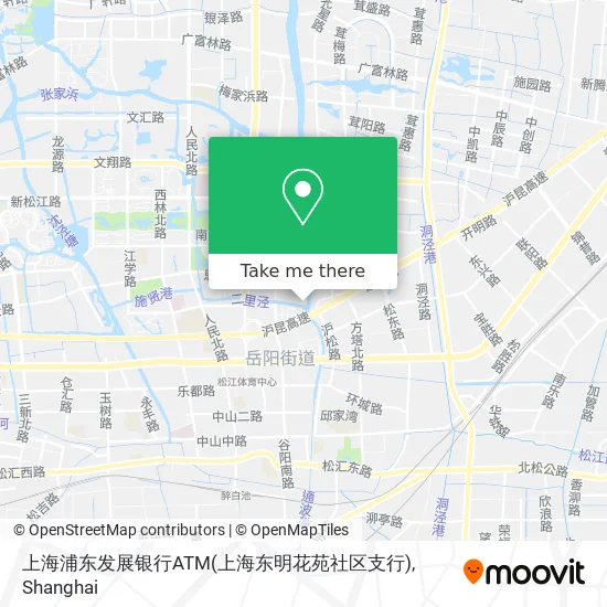 上海浦东发展银行ATM(上海东明花苑社区支行) map