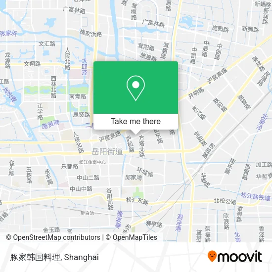 豚家韩国料理 map