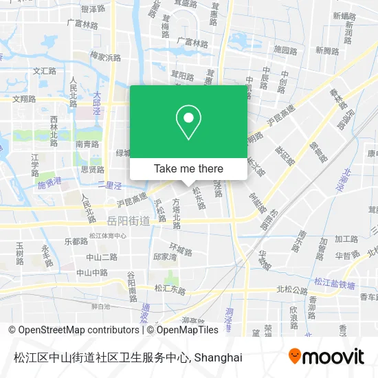 松江区中山街道社区卫生服务中心 map