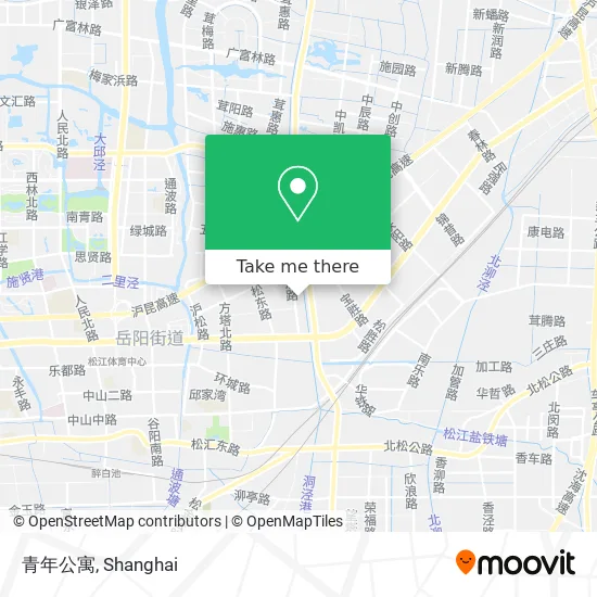 青年公寓 map