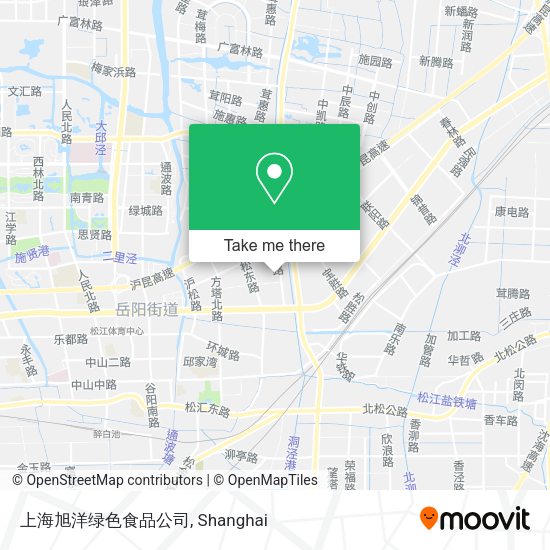 上海旭洋绿色食品公司 map
