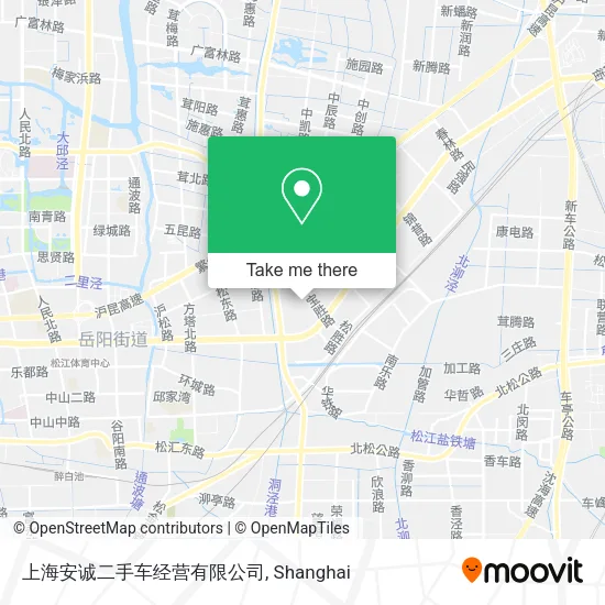 上海安诚二手车经营有限公司 map