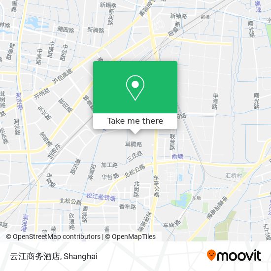 云江商务酒店 map