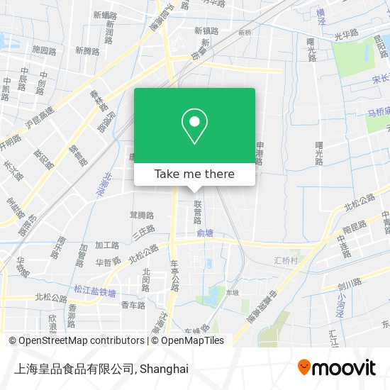 上海皇品食品有限公司 map