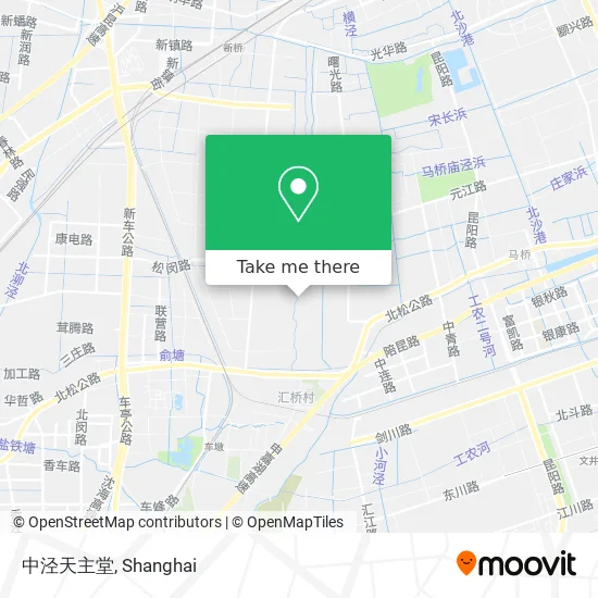 中泾天主堂 map