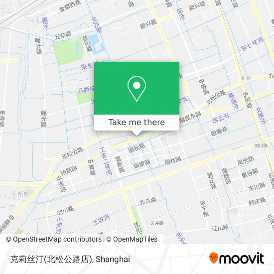克莉丝汀(北松公路店) map