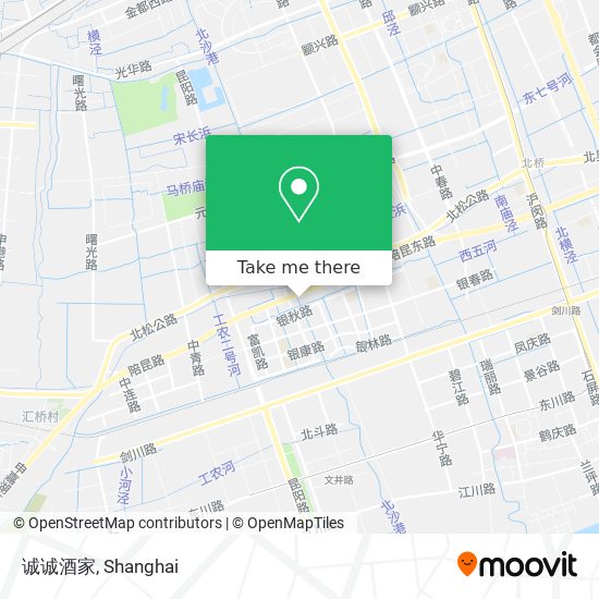 诚诚酒家 map