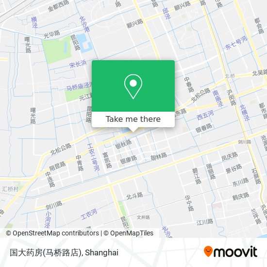 国大药房(马桥路店) map