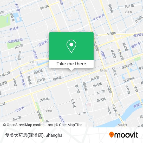 复美大药房(涵溢店) map