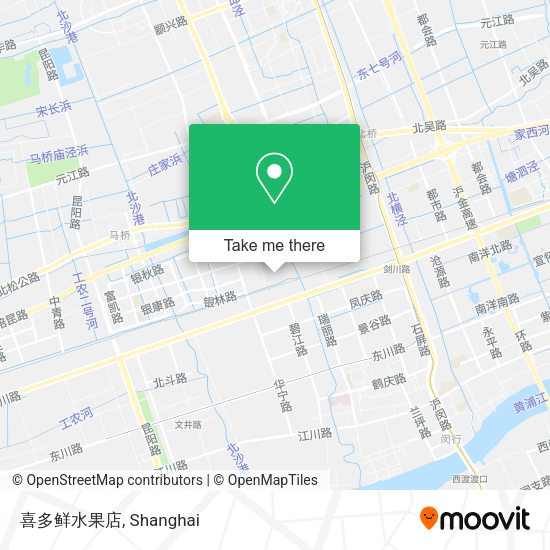喜多鲜水果店 map