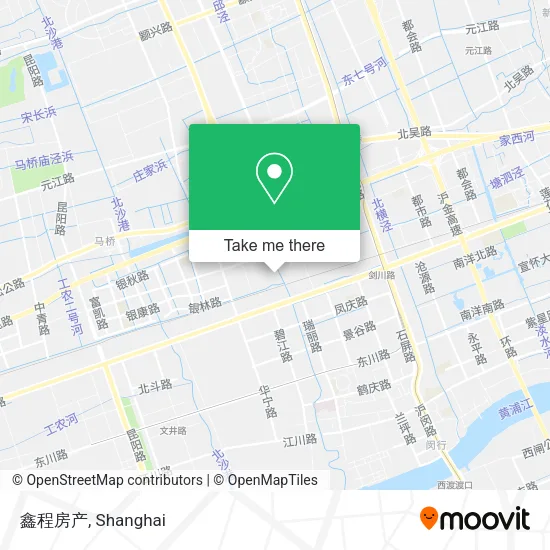 鑫程房产 map