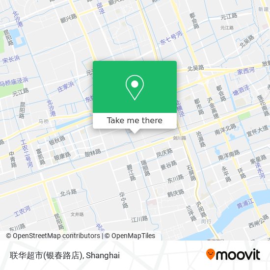 联华超市(银春路店) map