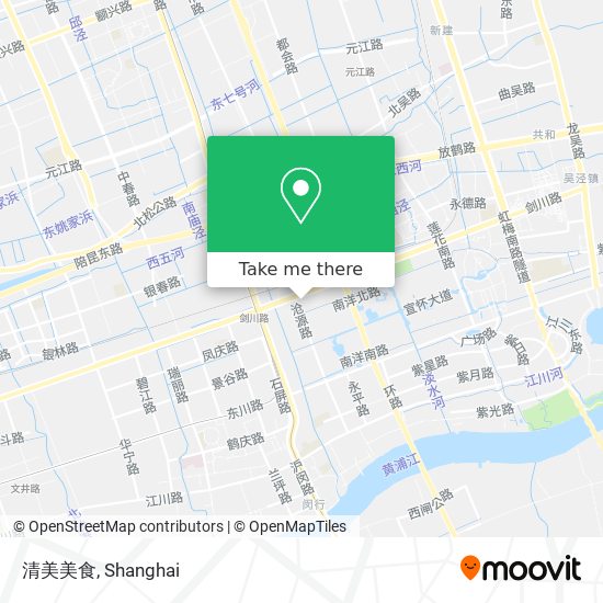 清美美食 map