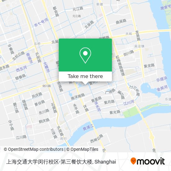 上海交通大学闵行校区-第三餐饮大楼 map